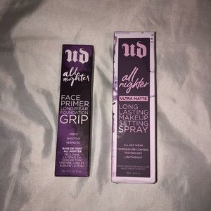 Urban Decay All Nighter Face Primer and Ultra Matte Setting Spray